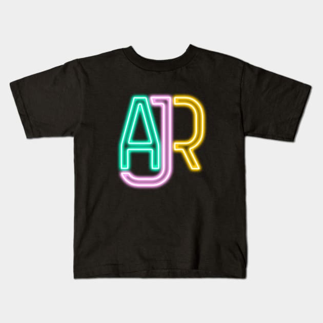 AJR NEO(N)THEATER Kids T-Shirt by teesmile